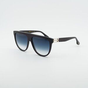 Victoria Beckham VB680S 415 Sunglasses Blue Aviator Frame, Blue Lenses